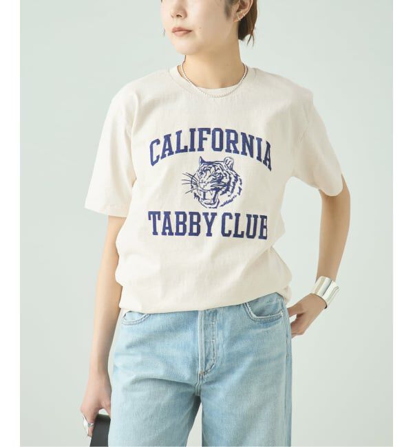 journal standard L'essage「MIXTA/ミクスタ CALIFORNIA TABBY CLUB CREW Tシャツ」|Tシャツ・カットソー|