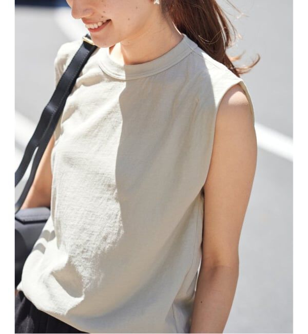 FRAMeWORK「≪追加≫ATON /エイトンFRESCA SINGLE JERSEY タンクトップ」|Tシャツ・カットソー|