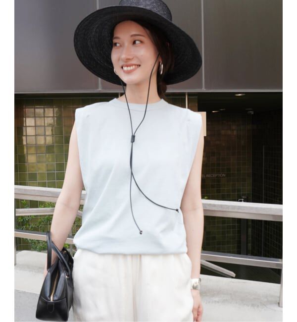 FRAMeWORK「≪追加≫ATON /エイトンFRESCA SINGLE JERSEY タンクトップ」|Tシャツ・カットソー|