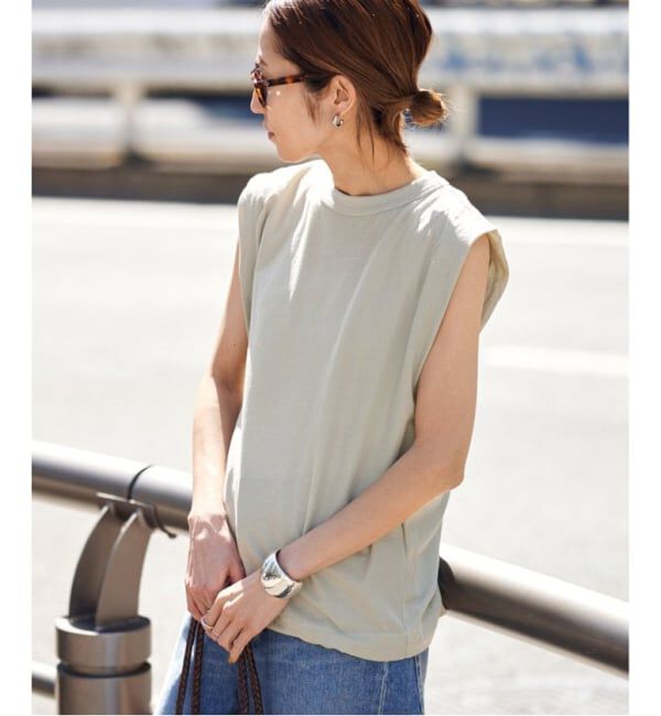 FRAMeWORK「≪追加≫ATON /エイトンFRESCA SINGLE JERSEY タンクトップ」|Tシャツ・カットソー|