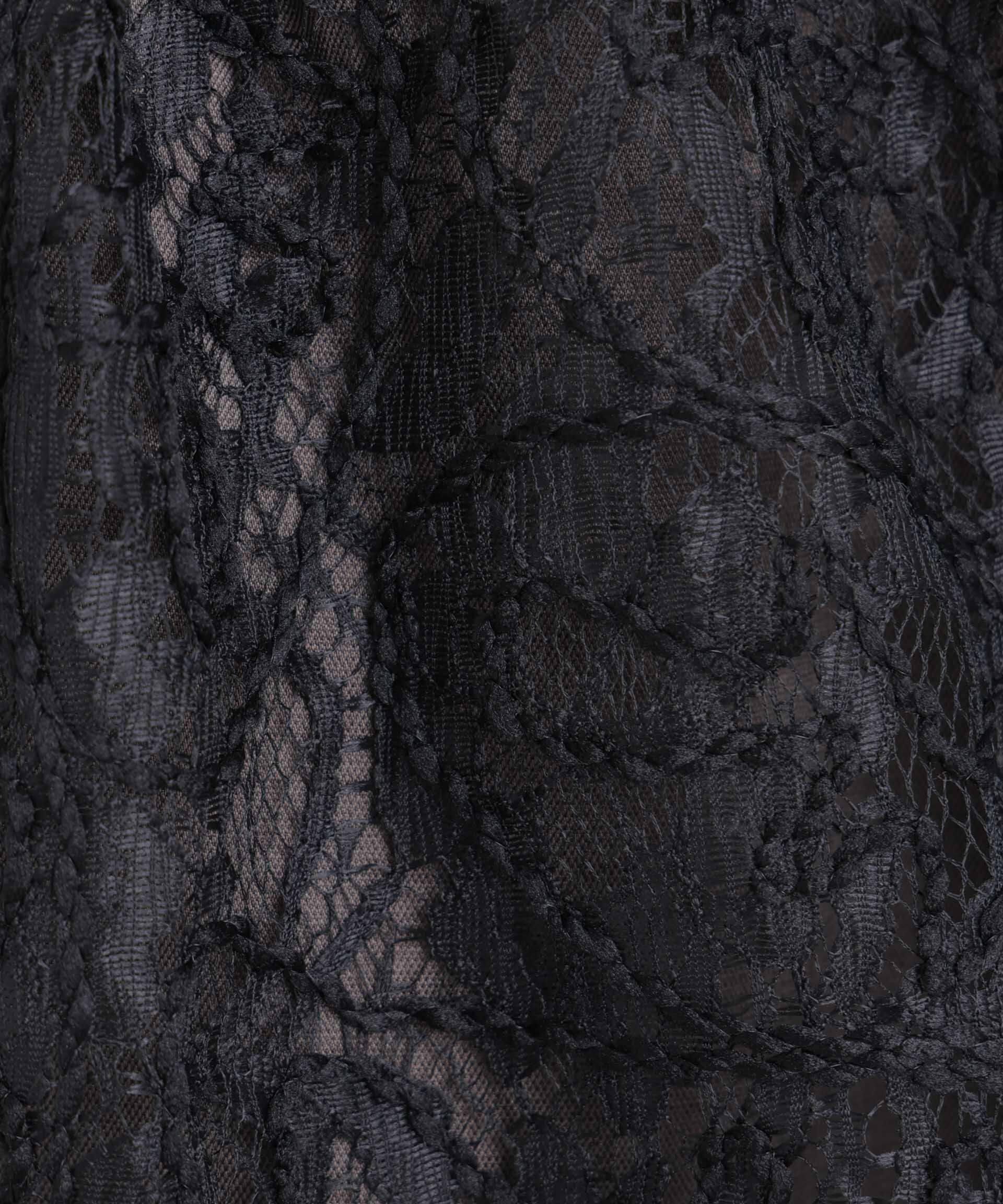 nano･universe「刺繍レースラップスカート」|スカート|