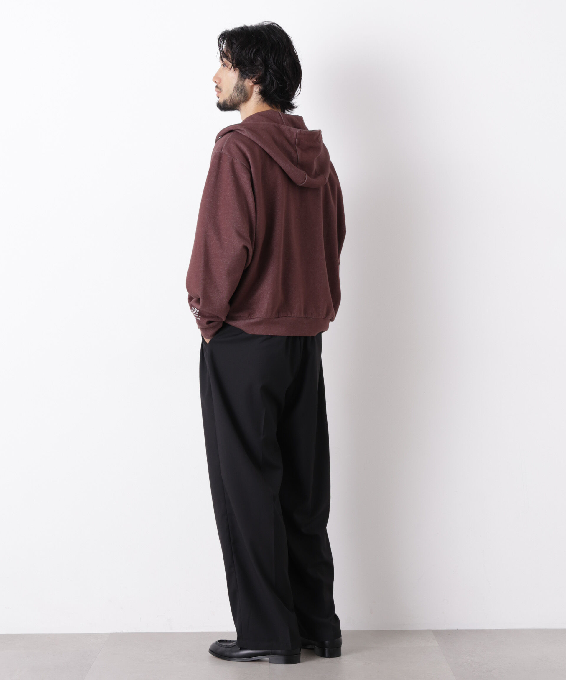 NANO universe「｢surplus｣ フーディージップパーカー」|Tシャツ・カットソー|
