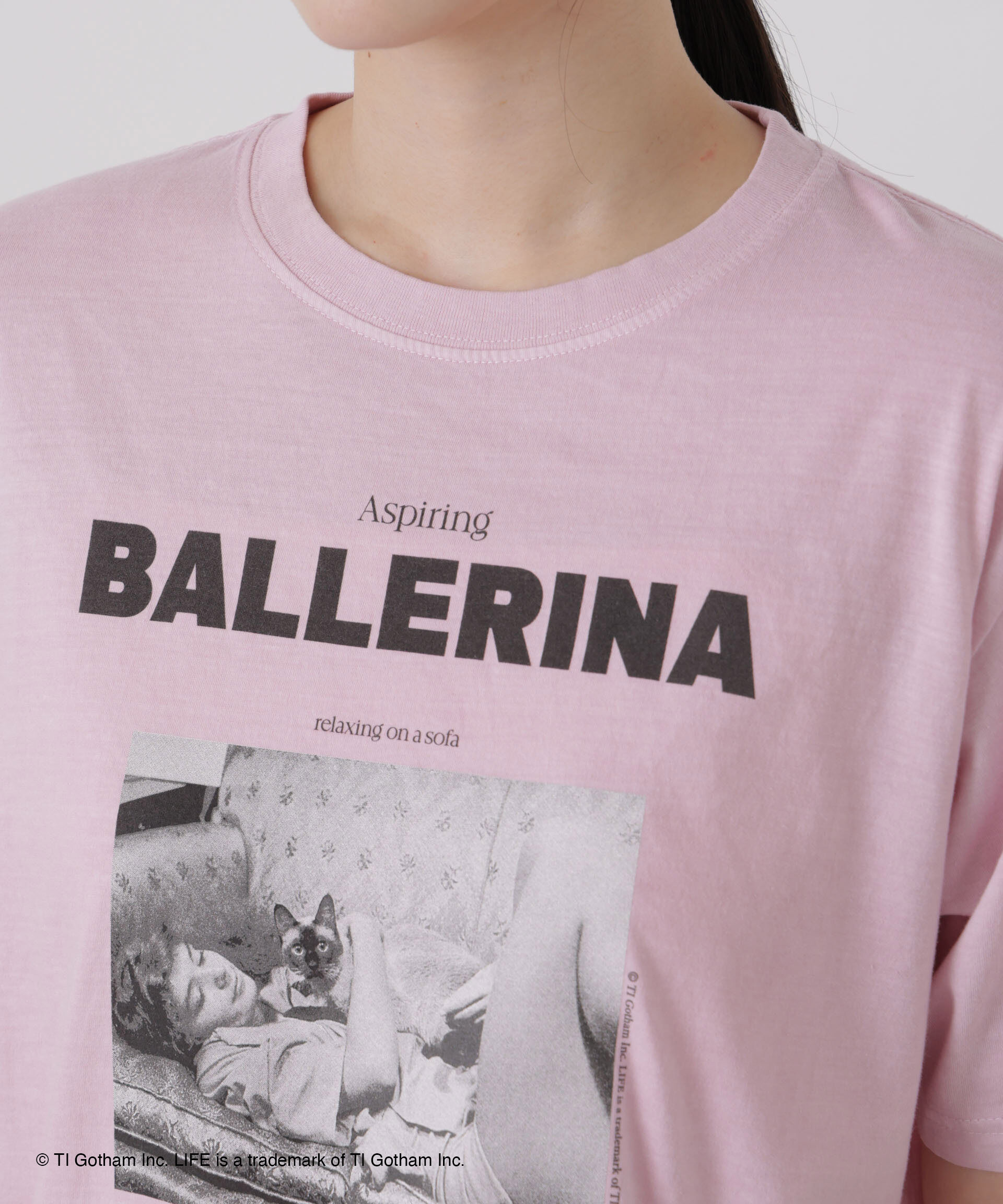 NANO universe「GOOD ROCK SPEED/LIFE PICTURE COLLECTION Tshirts Pink」|Tシャツ・カットソー|