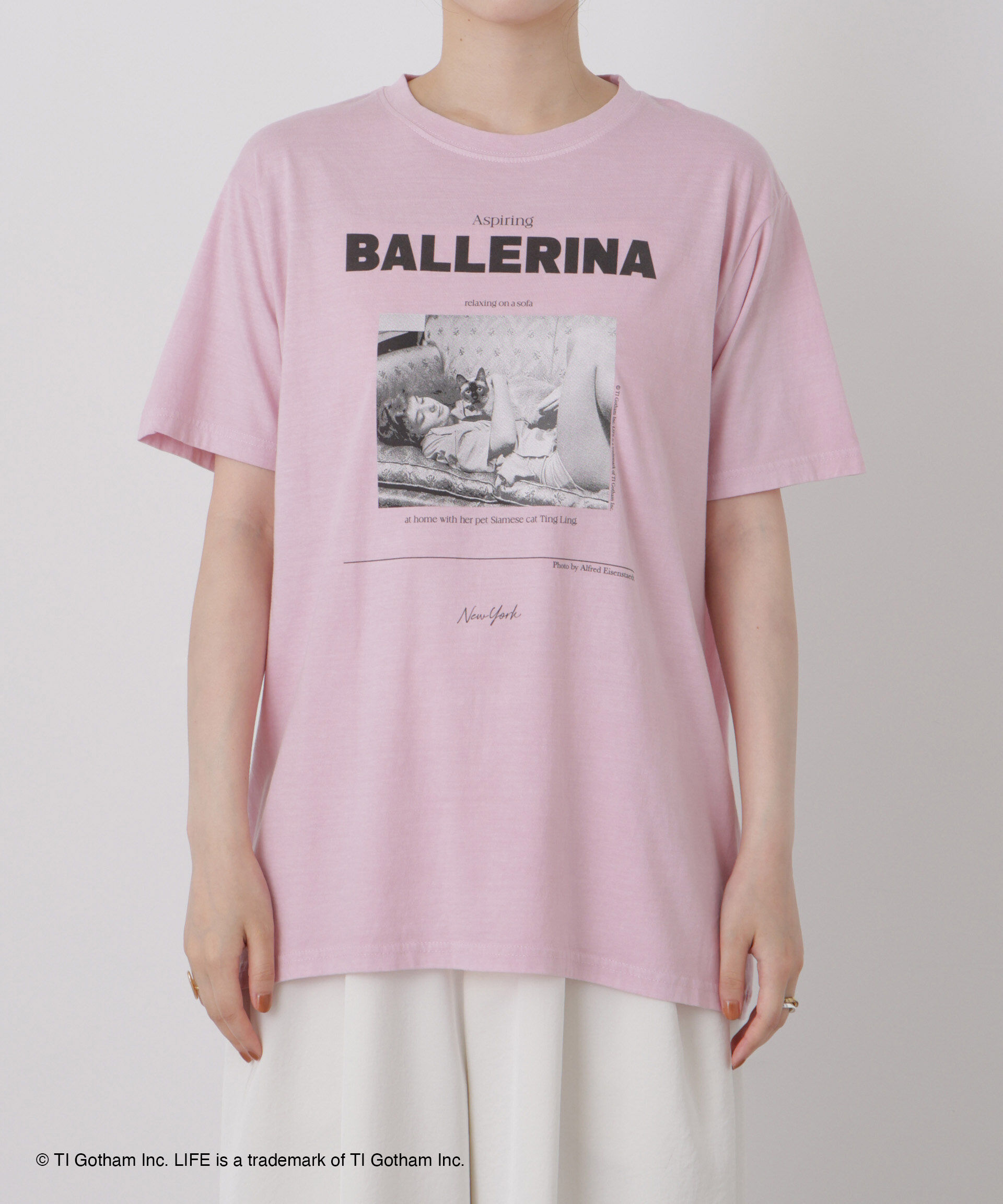 NANO universe「GOOD ROCK SPEED/LIFE PICTURE COLLECTION Tshirts Pink」|Tシャツ・カットソー|