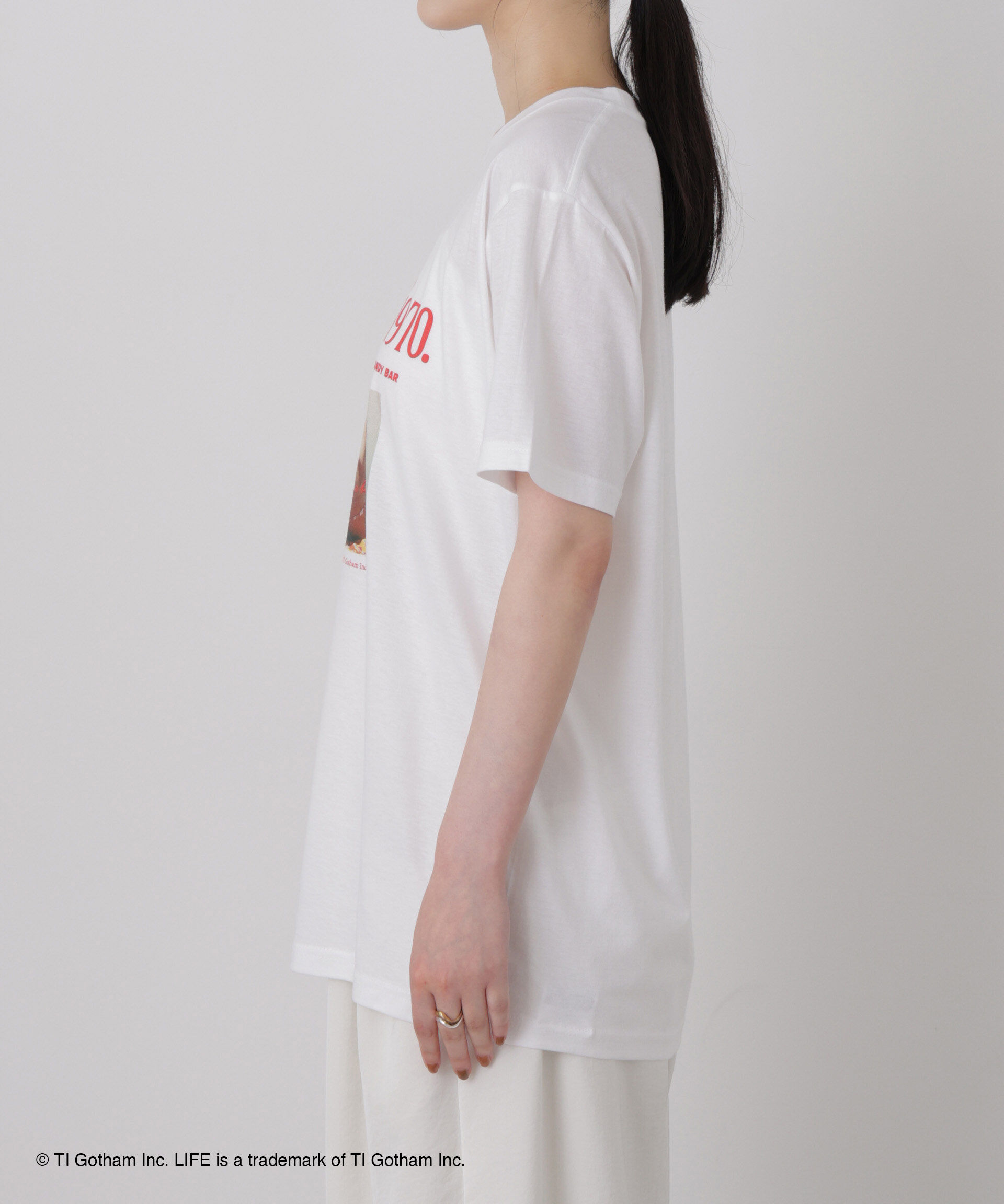 NANO universe「GOOD ROCK SPEED/LIFE PICTURE COLLECTION Tshirts White」|Tシャツ・カットソー|