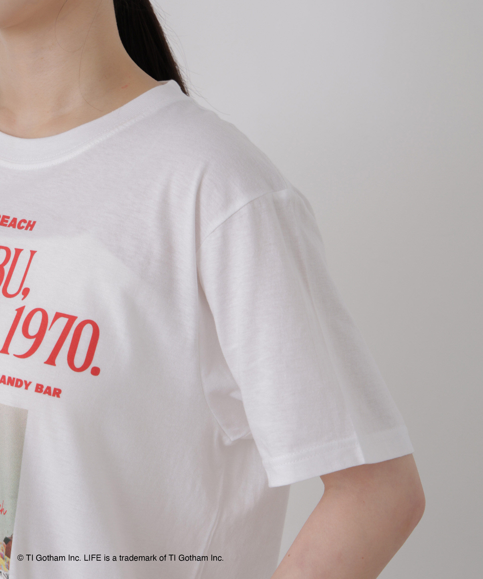NANO universe「GOOD ROCK SPEED/LIFE PICTURE COLLECTION Tshirts White」|Tシャツ・カットソー|