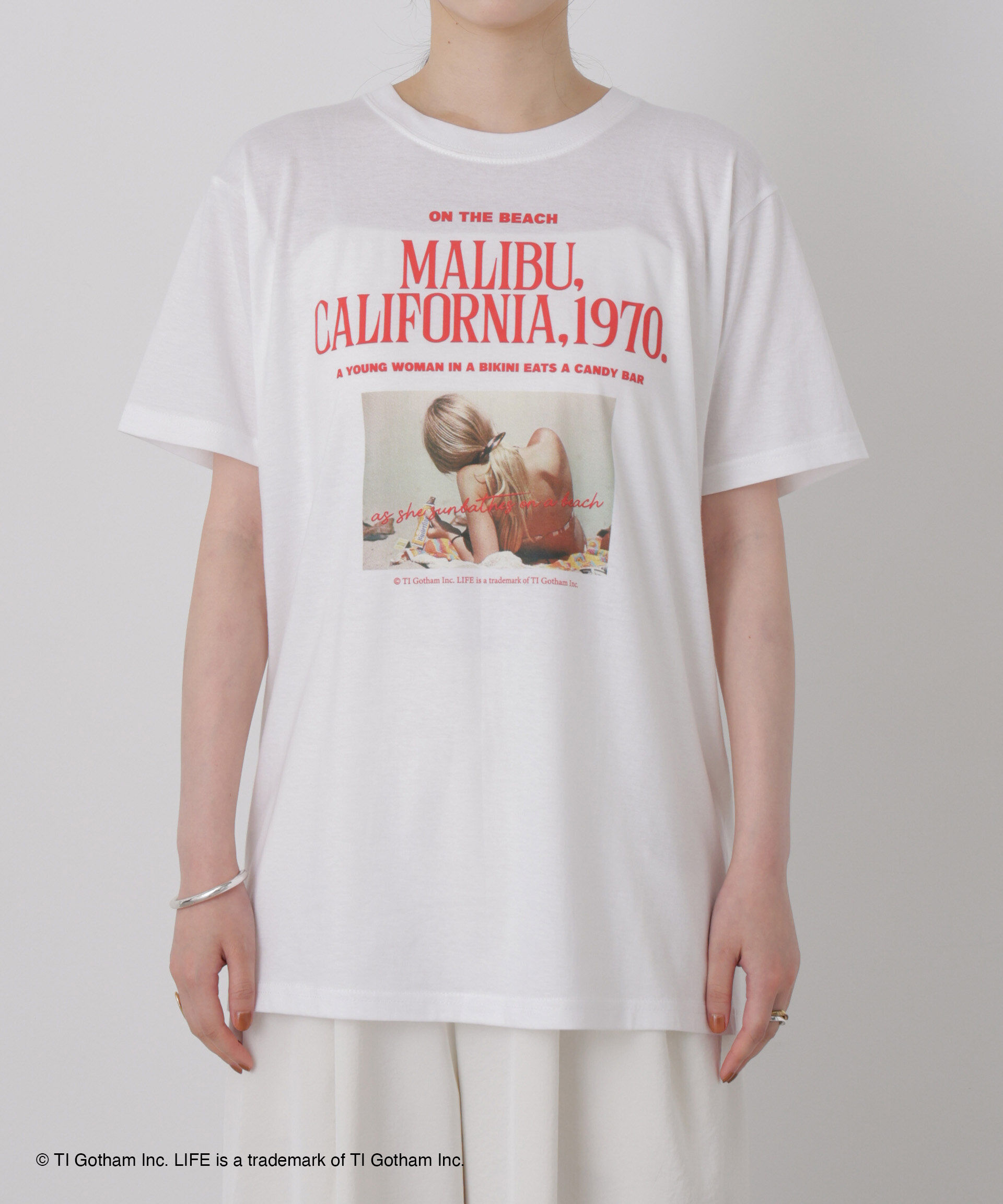 NANO universe「GOOD ROCK SPEED/LIFE PICTURE COLLECTION Tshirts White」|Tシャツ・カットソー|