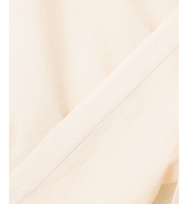 BEIGE,「【洗える】POMONA / Vネックフード付プルオーバー」|Tシャツ・カットソー|