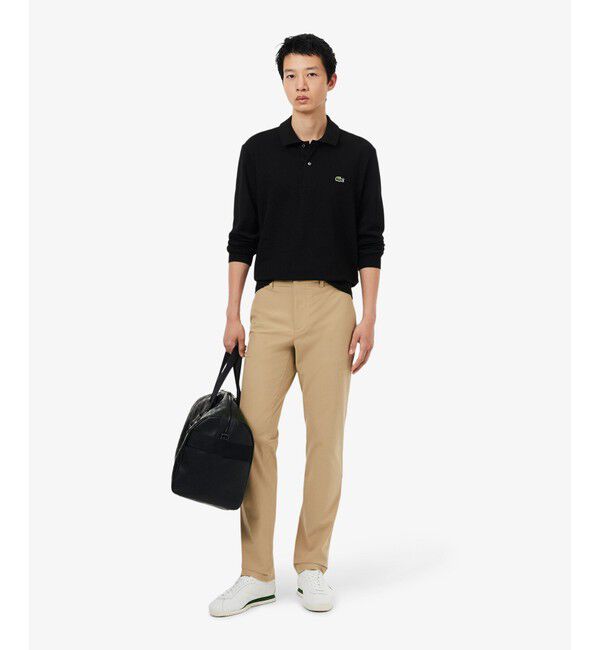 LACOSTE「スリムフィットストレッチチノパンツ」|スラックス|