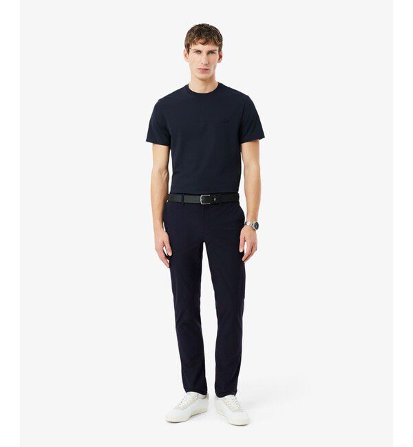 LACOSTE「スリムフィットストレッチチノパンツ」|スラックス|