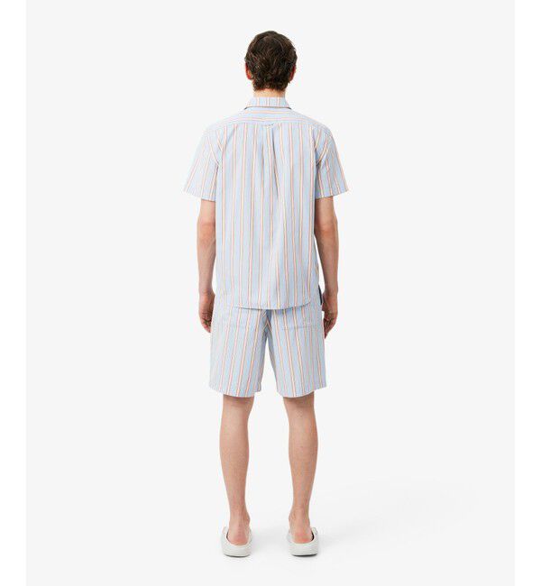 LACOSTE「マルチストライプポプリンショーツ」|その他|