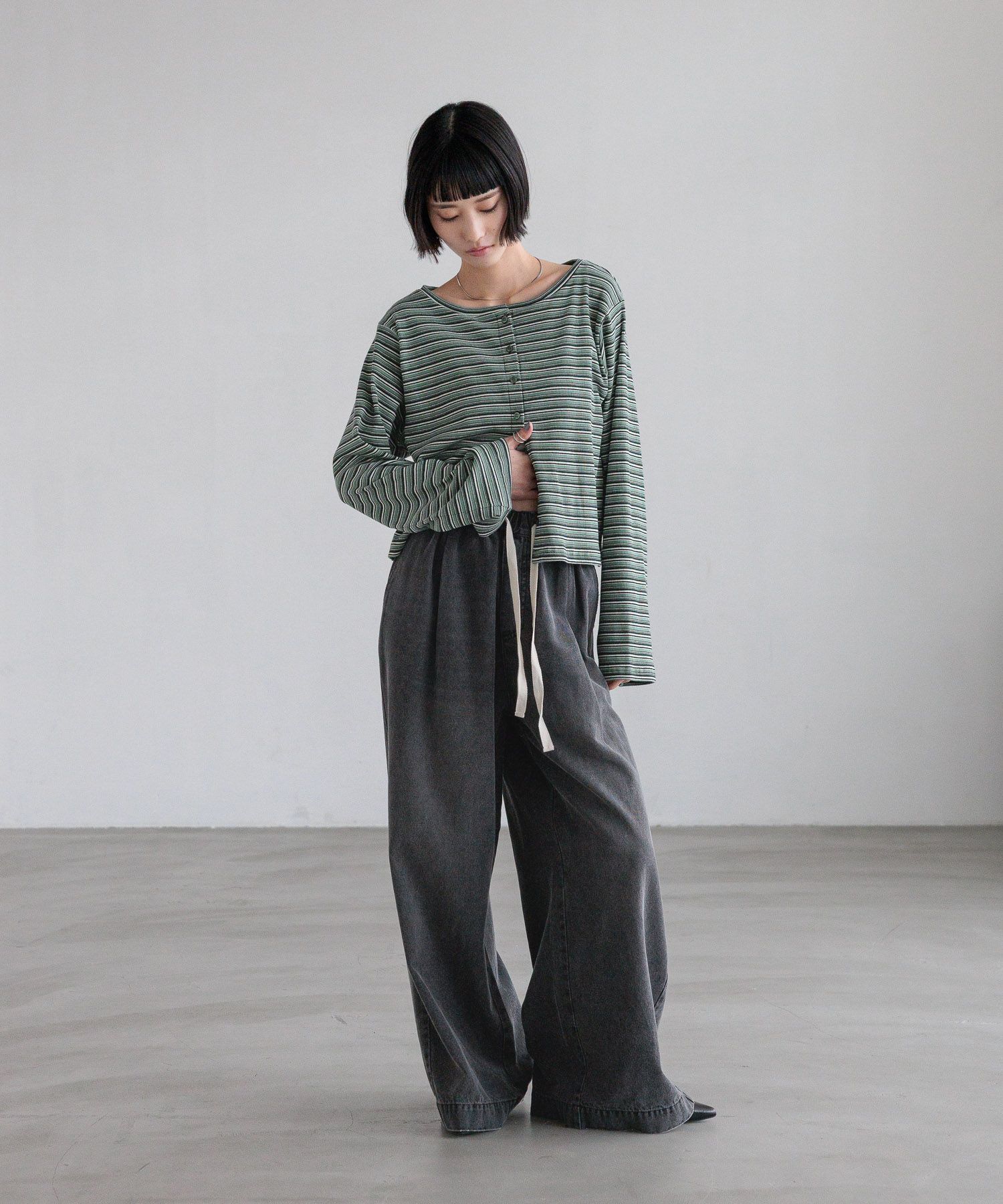 LOWRYS FARM「マルチＷＡＹカットカーディガンＬＳ」|Tシャツ・カットソー|