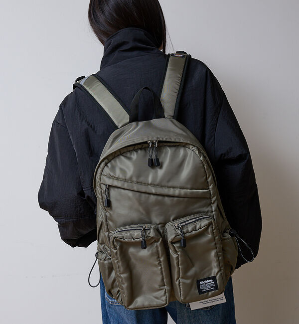 ABAHOUSE「【Dickies / ディッキーズ】 PADDED MP BACKPACK/リュ」|リュック|カーキ