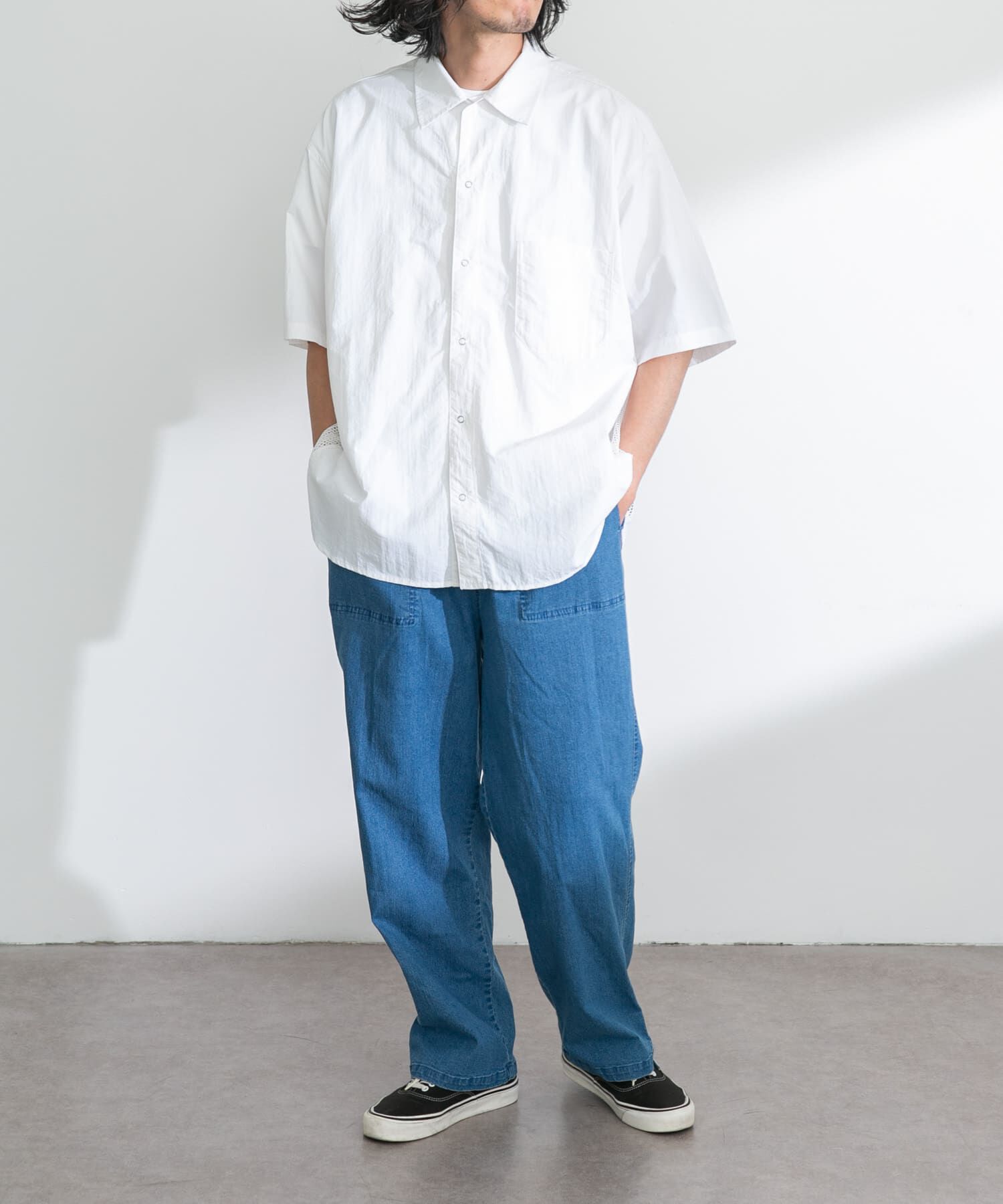 Sonny Label 「ARMY TWILL　Nylon OX Mesh H/S Shirts」|シャツ・ブラウス|