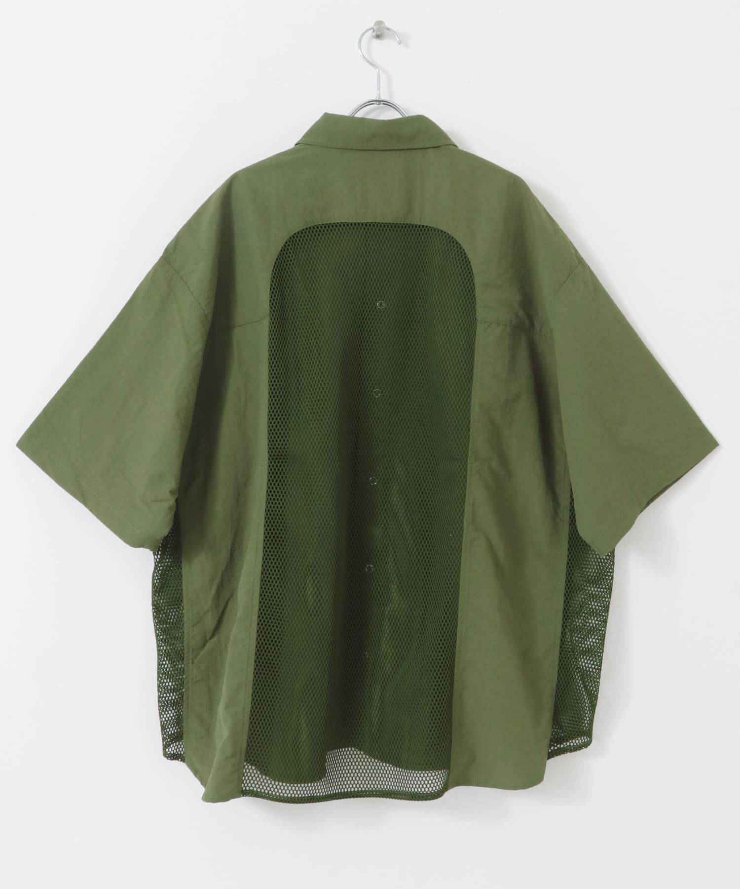 Sonny Label 「ARMY TWILL　Nylon OX Mesh H/S Shirts」|シャツ・ブラウス|