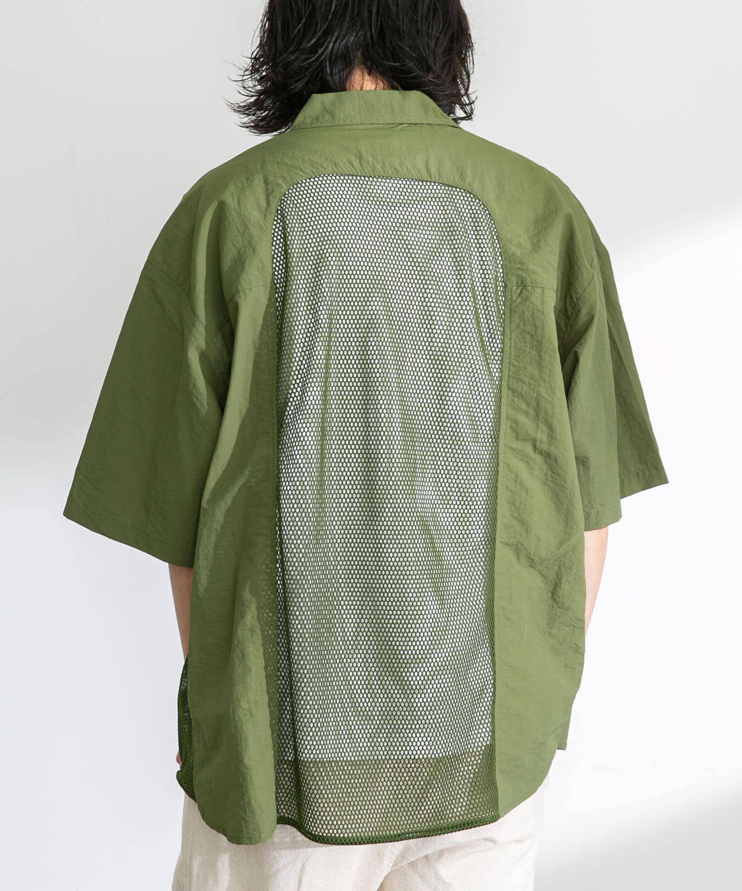 Sonny Label 「ARMY TWILL　Nylon OX Mesh H/S Shirts」|シャツ・ブラウス|