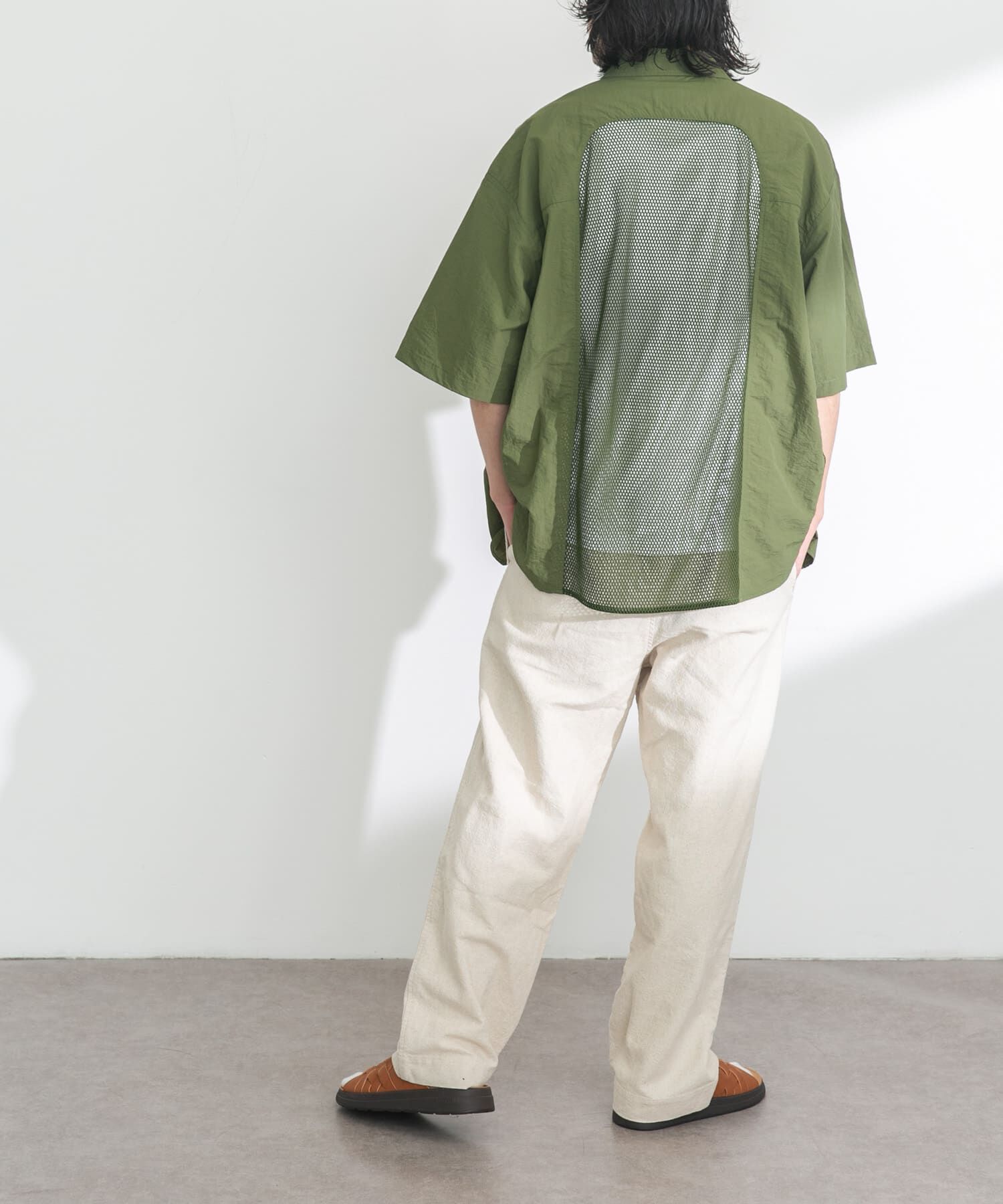 Sonny Label 「ARMY TWILL　Nylon OX Mesh H/S Shirts」|シャツ・ブラウス|