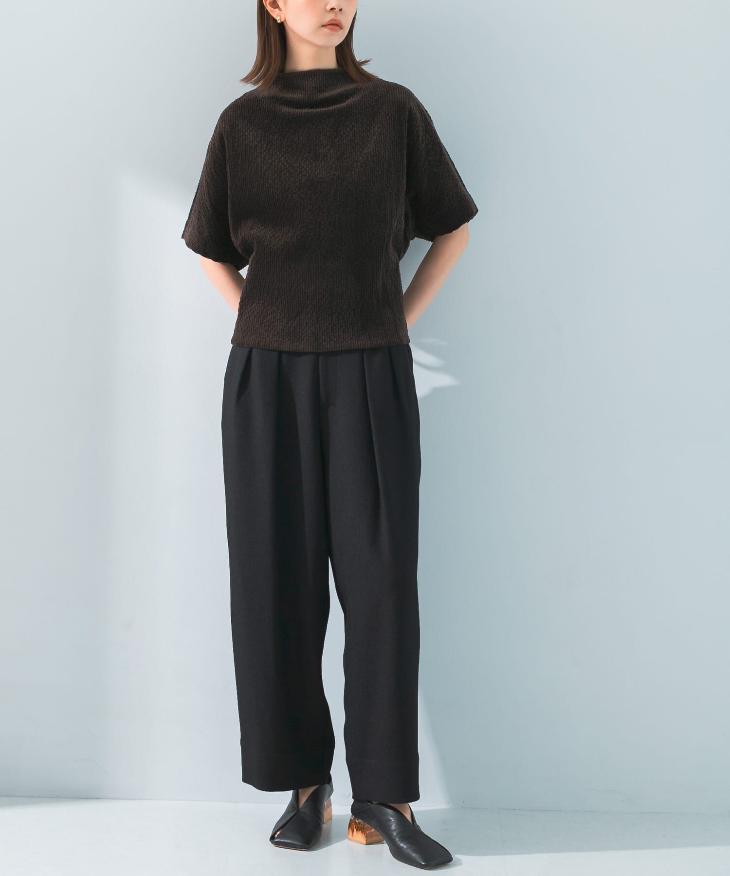 URBAN RESEARCH ROSSO「le　CORDUROY TIE BLOUSE」|シャツ・ブラウス|