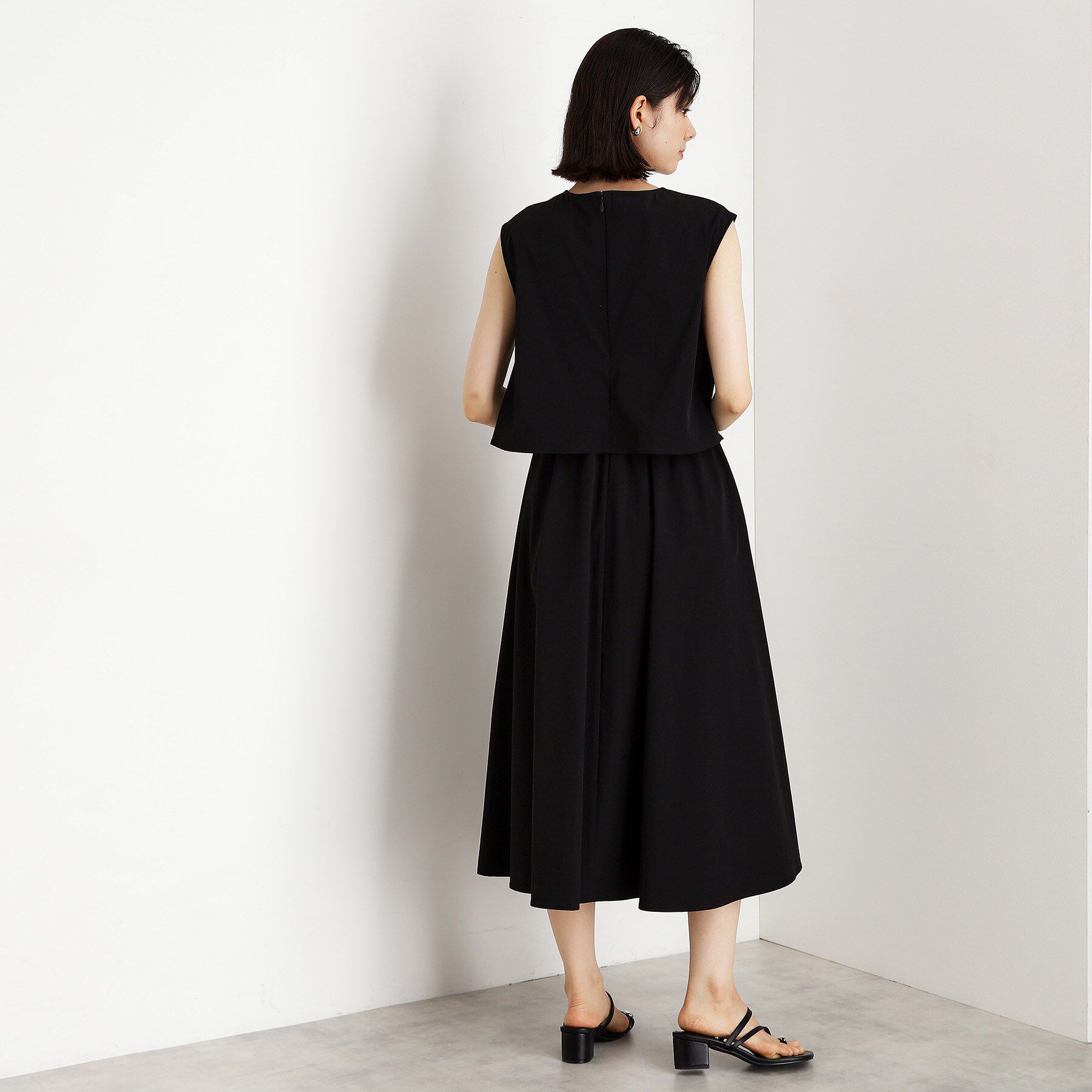THE SHOP TK「ドッキングワンピース【接触冷感/撥水/UVカット/洗濯機OK】」|ワンピース|