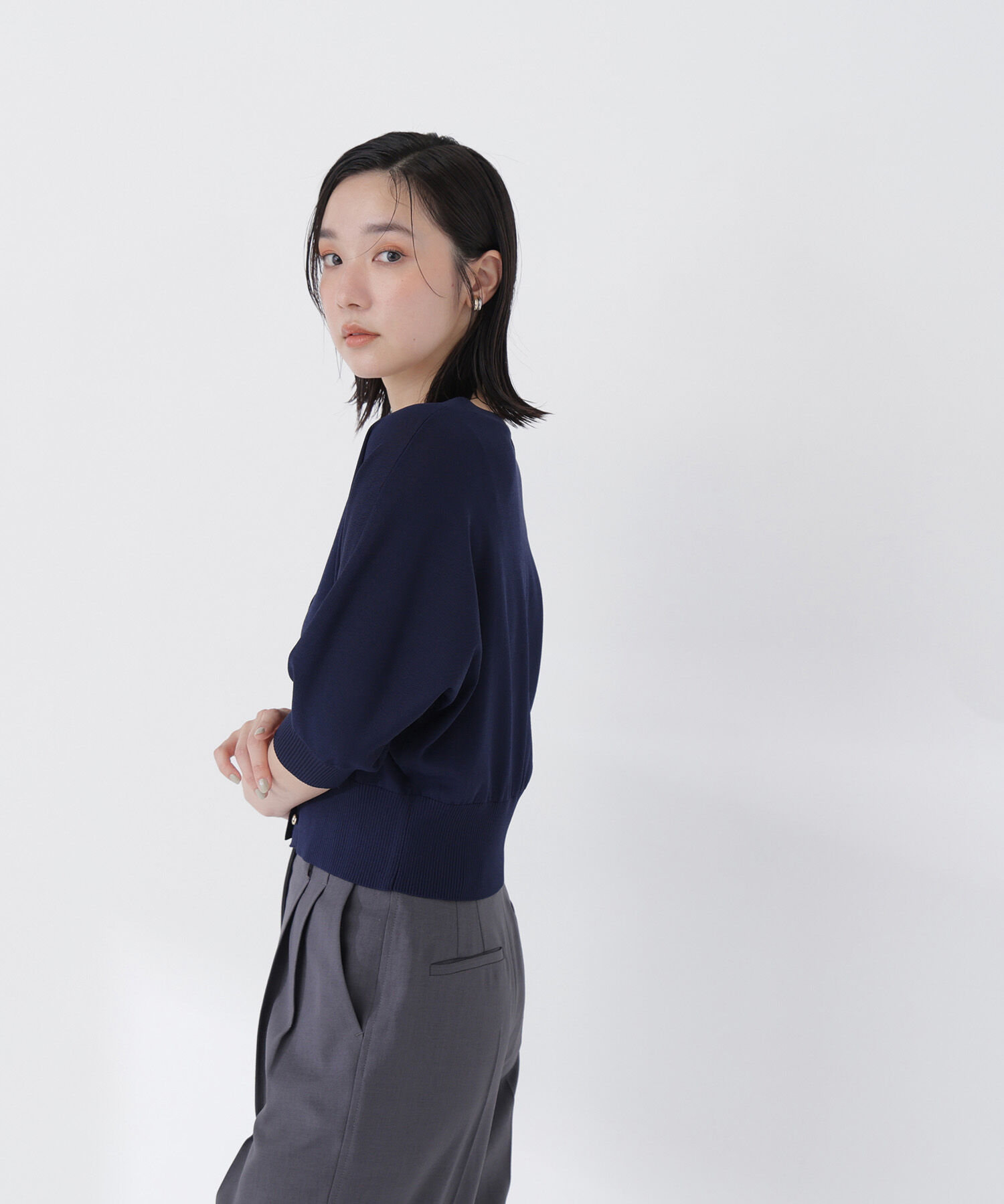  「〈UVｶｯﾄ･ﾏｼﾝｳｫｯｼｬﾌﾞﾙ･接触冷感〉ﾄﾞﾙﾏﾝﾎﾞﾚﾛｶ  」|ニット・セーター|