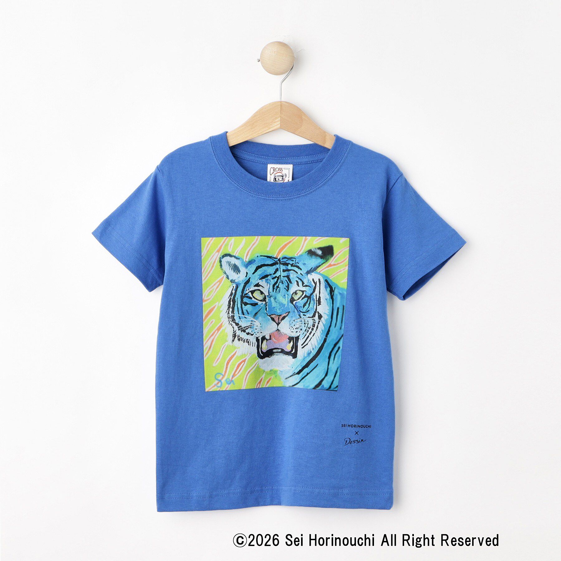 Dessin「Sei Horinouchi&times;Dessin Tシャツ」|Tシャツ・カットソー|ブルー(093)