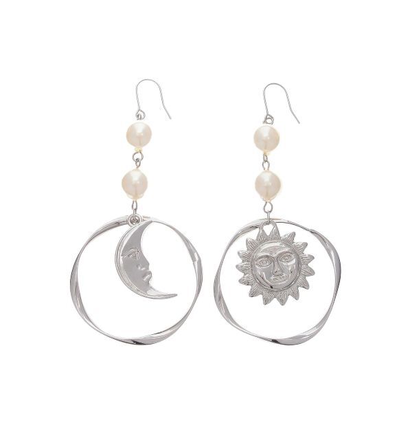 EVRIS「CIRCLE SUNNY MOTIFピアス」|ピアス|