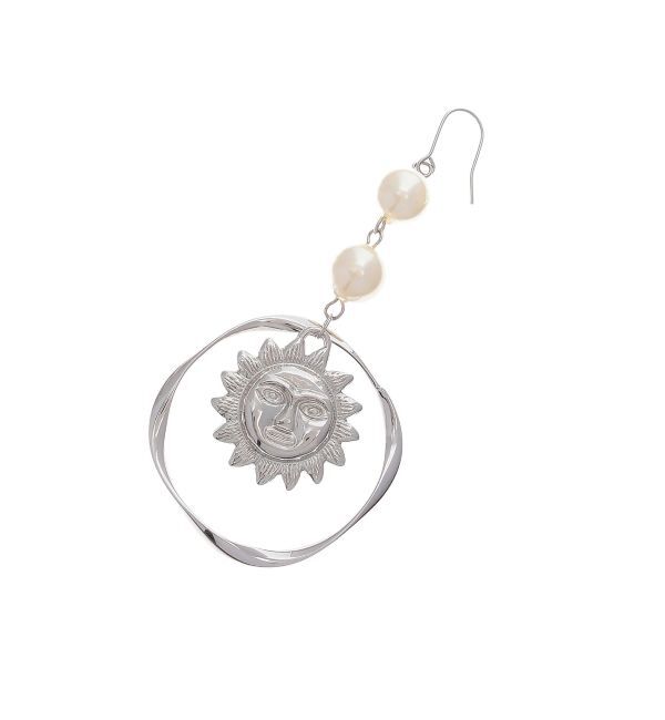 EVRIS「CIRCLE SUNNY MOTIFピアス」|ピアス|