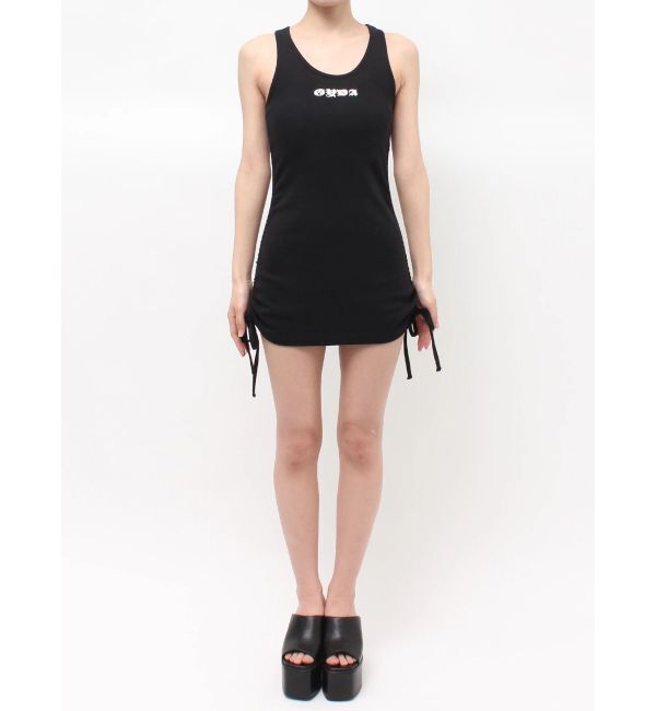 GYDA「GYDA side drawstringチュニック」|ワンピース|