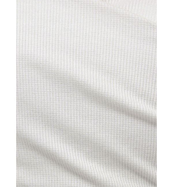 GYDA「ラメテレコハーフスリーブカシュクールオフショルショートTOPS」|Tシャツ・カットソー|