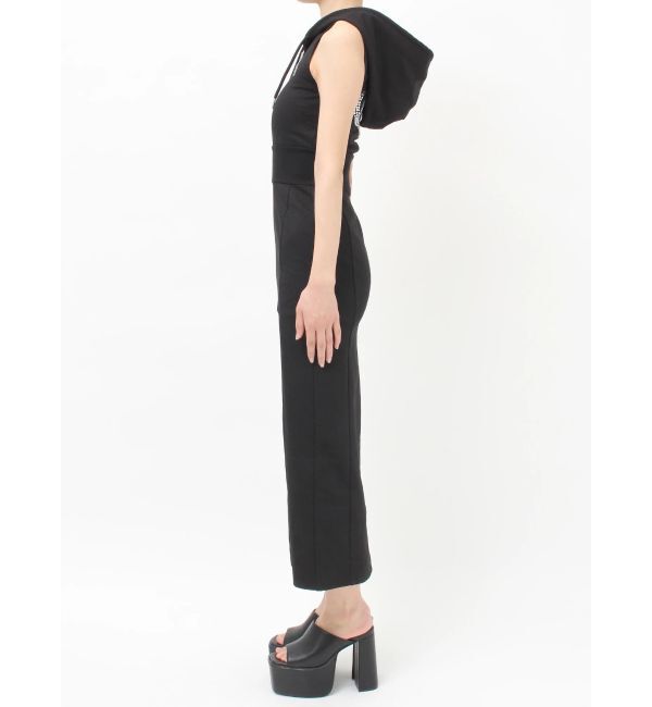 GYDA「BACK GYDA ZIPパーカーLONGワンピース」|ワンピース|