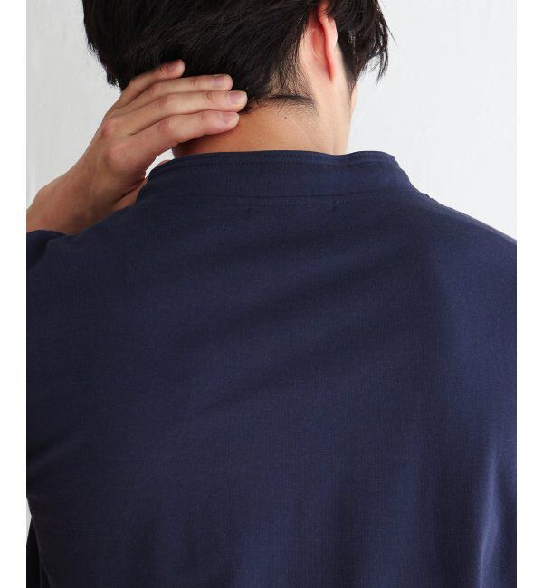 ikka「ヒヤテックルーイカラー5分袖」|Tシャツ・カットソー|