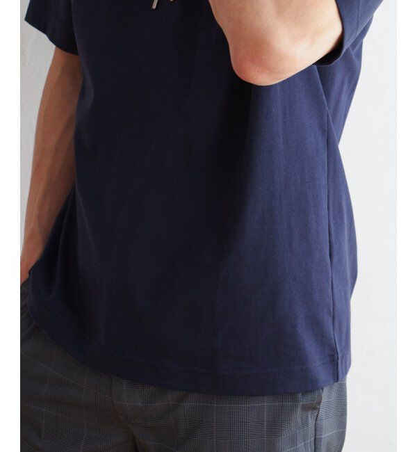 ikka「ヒヤテックルーイカラー5分袖」|Tシャツ・カットソー|