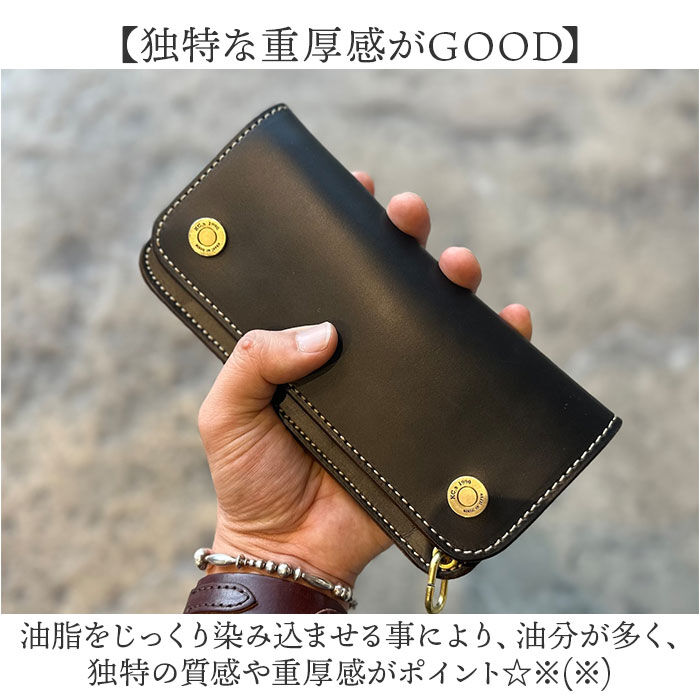 BACKYARD FAMILY「長財布 メンズ 本革 通販 日本製 牛革 レザー チェーン ウォレット 財布 さいふ ブランド」|財布|