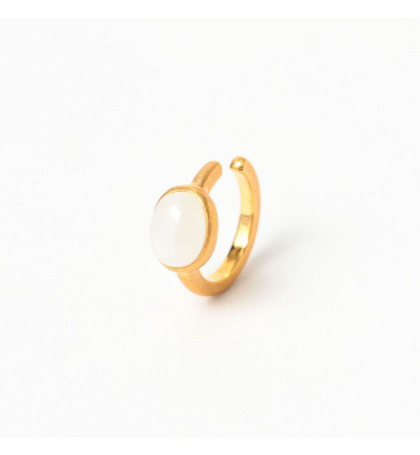 Demi-Luxe BEAMS 「Fruitsjolie / レインボームーンストーン イヤーカフ」|その他|