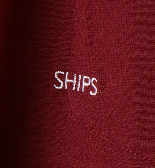 SHIPS「【26SS新色追加!!累計販売数18万枚突破!!】【WEB限定】SHIPS: マイクロ SHIPSロゴ ポケット Tシャツ」|Tシャツ・カットソー|