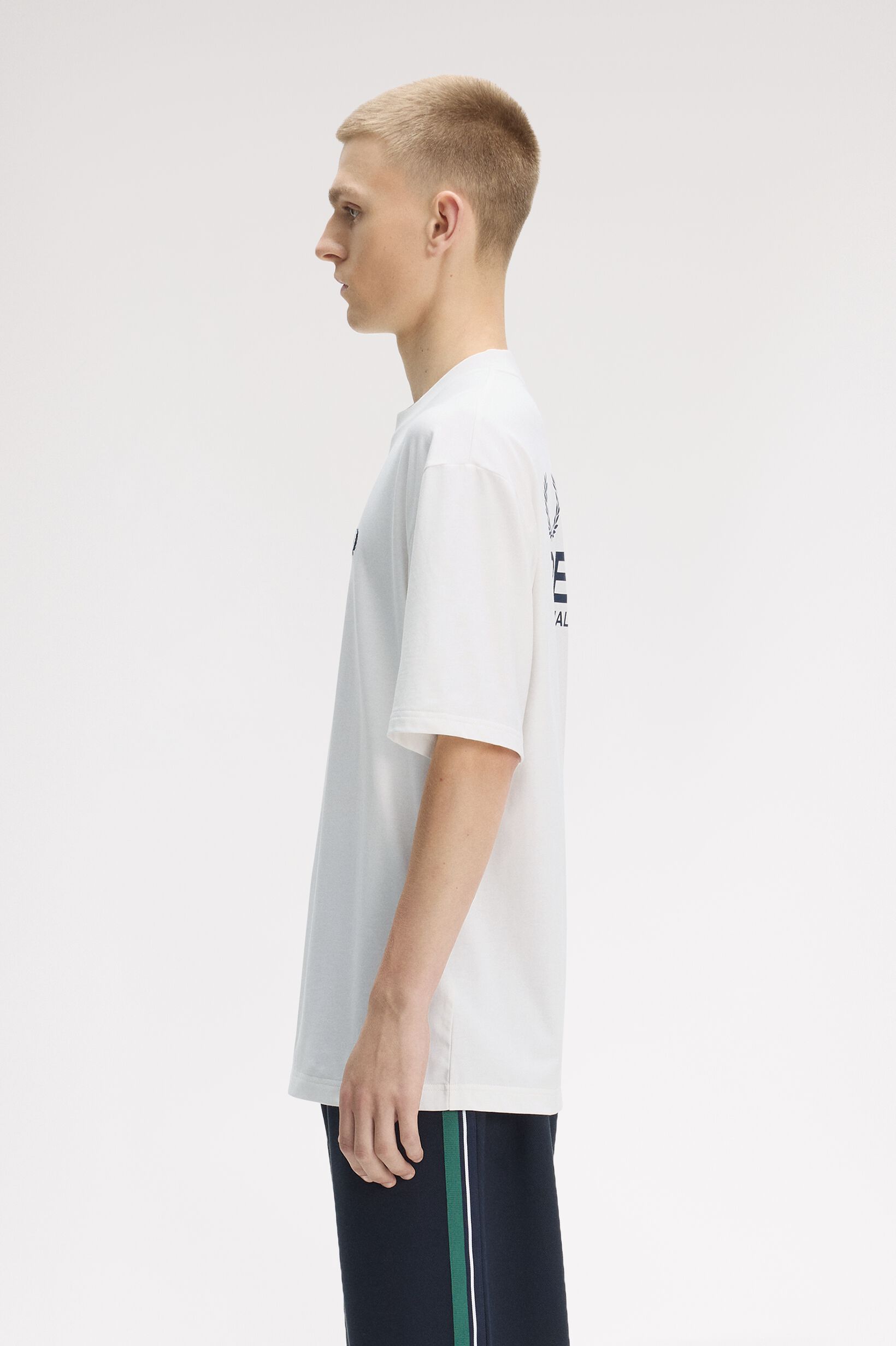 FRED PERRY 「Back Print Fred Perry Text T-Shirt／バックプリントフレッドペリーTシャツ」|Tシャツ・カットソー|