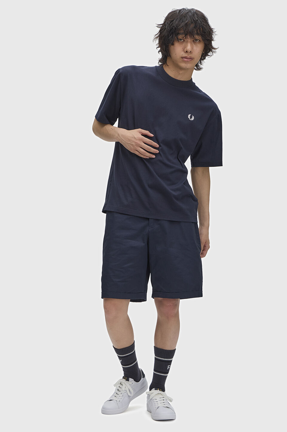 FRED PERRY 「Back Print Fred Perry Text T-Shirt／バックプリントフレッドペリーTシャツ」|Tシャツ・カットソー|