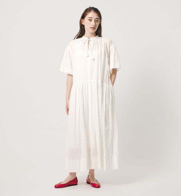 UNITED ARROWS「インディア ボイル チェック ワンピース」|ワンピース|