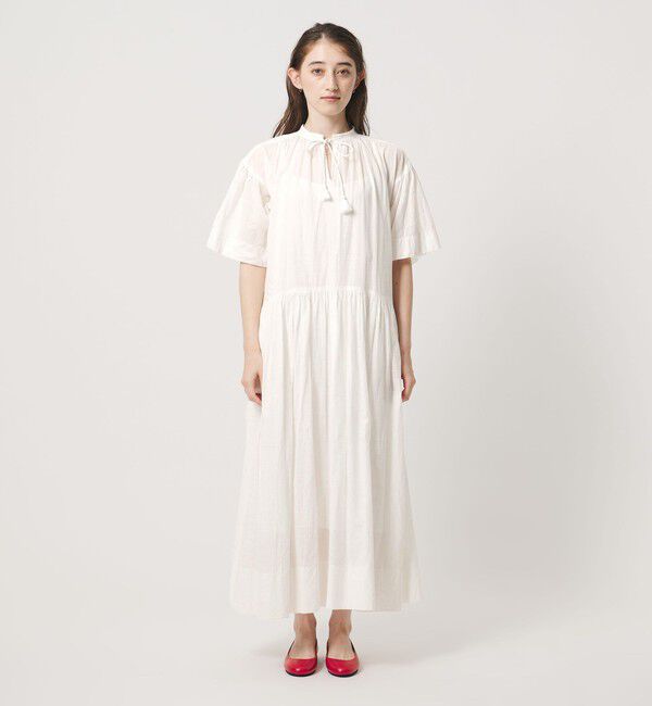 UNITED ARROWS「インディア ボイル チェック ワンピース」|ワンピース|