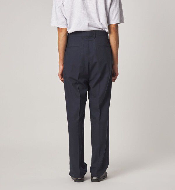 Steven Alan＞ ライト ウール トロピカル イン ツープリーツ ドレス