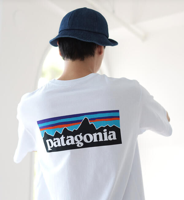 BEAMS「patagonia / P-6 Logo Responsibili Tee」|Tシャツ・カットソー|