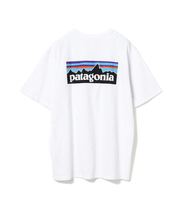BEAMS「patagonia / P-6 Logo Responsibili Tee」|Tシャツ・カットソー|