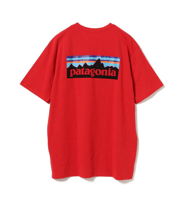 BEAMS「patagonia / P-6 Logo Responsibili Tee」|Tシャツ・カットソー|
