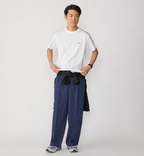 SHIPS「【WEB限定】SHIPS: マイクロ SHIPSロゴ Tシャツ」|Tシャツ・カットソー|