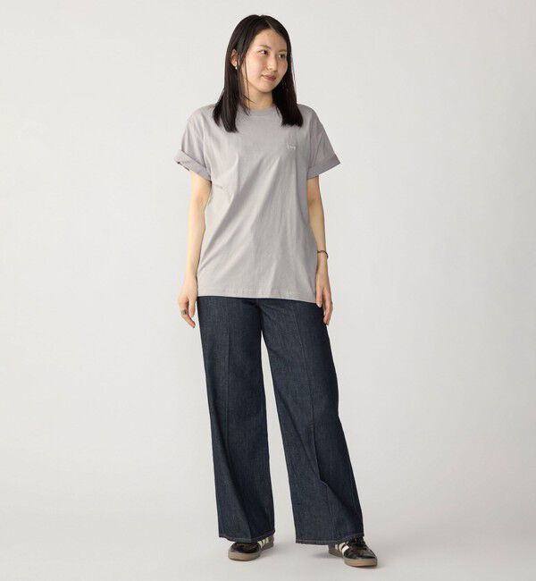 SHIPS「【WEB限定】SHIPS: マイクロ SHIPSロゴ Tシャツ」|Tシャツ・カットソー|