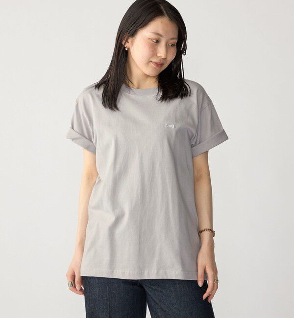 SHIPS「【WEB限定】SHIPS: マイクロ SHIPSロゴ Tシャツ」|Tシャツ・カットソー|