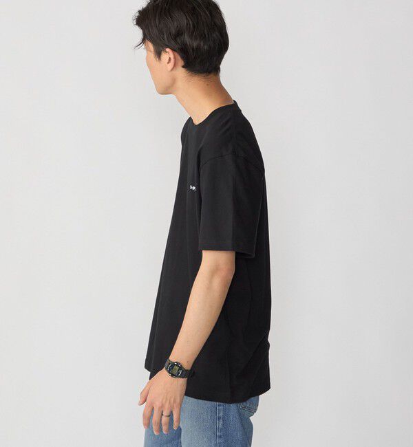 SHIPS「【WEB限定】SHIPS: マイクロ SHIPSロゴ Tシャツ」|Tシャツ・カットソー|