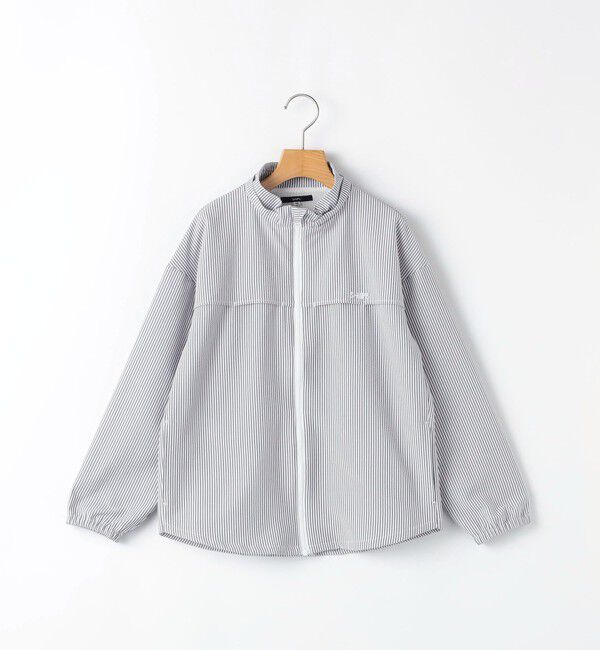 SHIPS KIDS「SHIPS KIDS:140～160cm /〈UVカット/吸水速乾〉ドライタッチ パーカ」|ブルゾン・スタジャン|