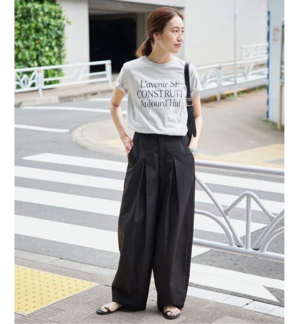 SLOBE IENA「《WEB限定/追加》アソートグラフィックロゴTEE」|Tシャツ・カットソー|