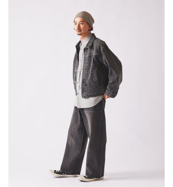 JOURNAL STANDARD relume「クラフトデニム 13.5oz ワイド ストレート デニム」|デニム|